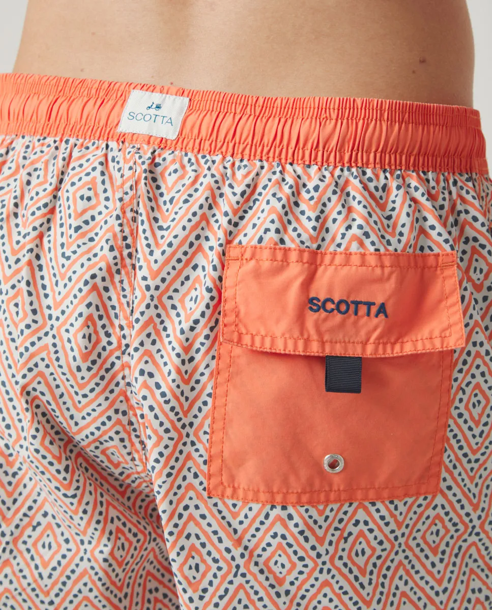 Bañador Ikat Naranja - Image 5