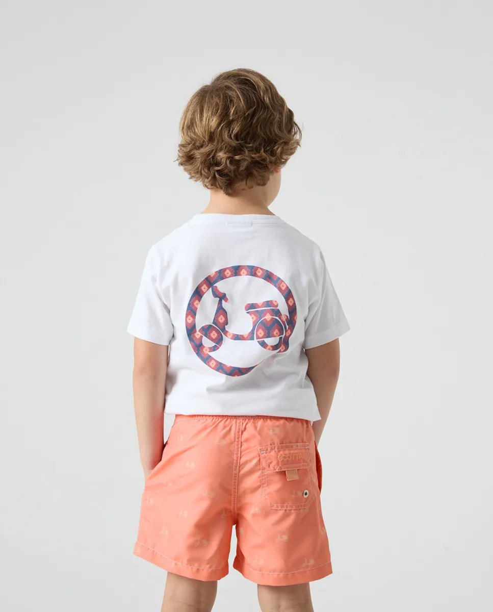 Bañador Niño Logo Coral - Image 4