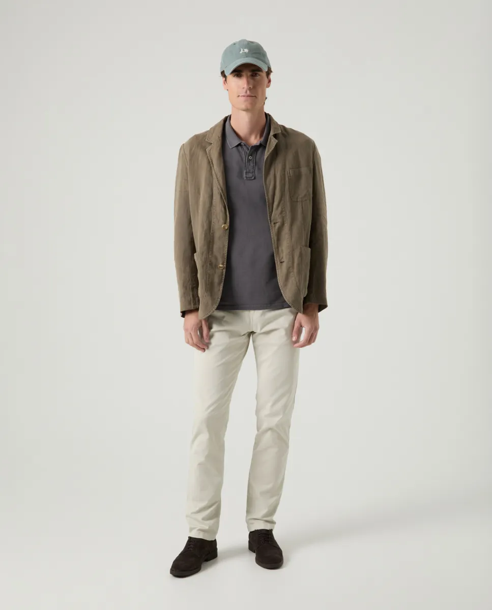 Blazer Lino Khaki - Image 5