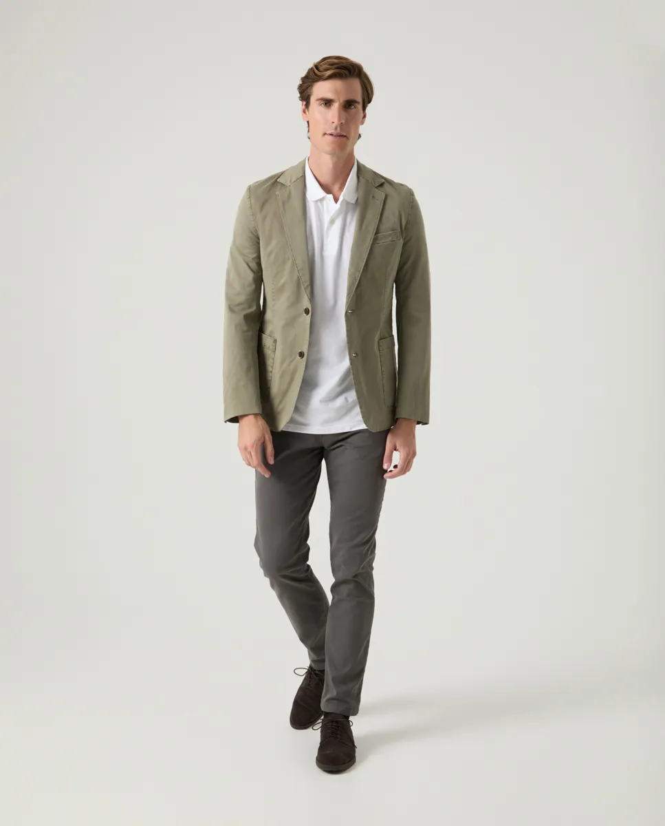 Blazer Sarga Khaki - Image 4