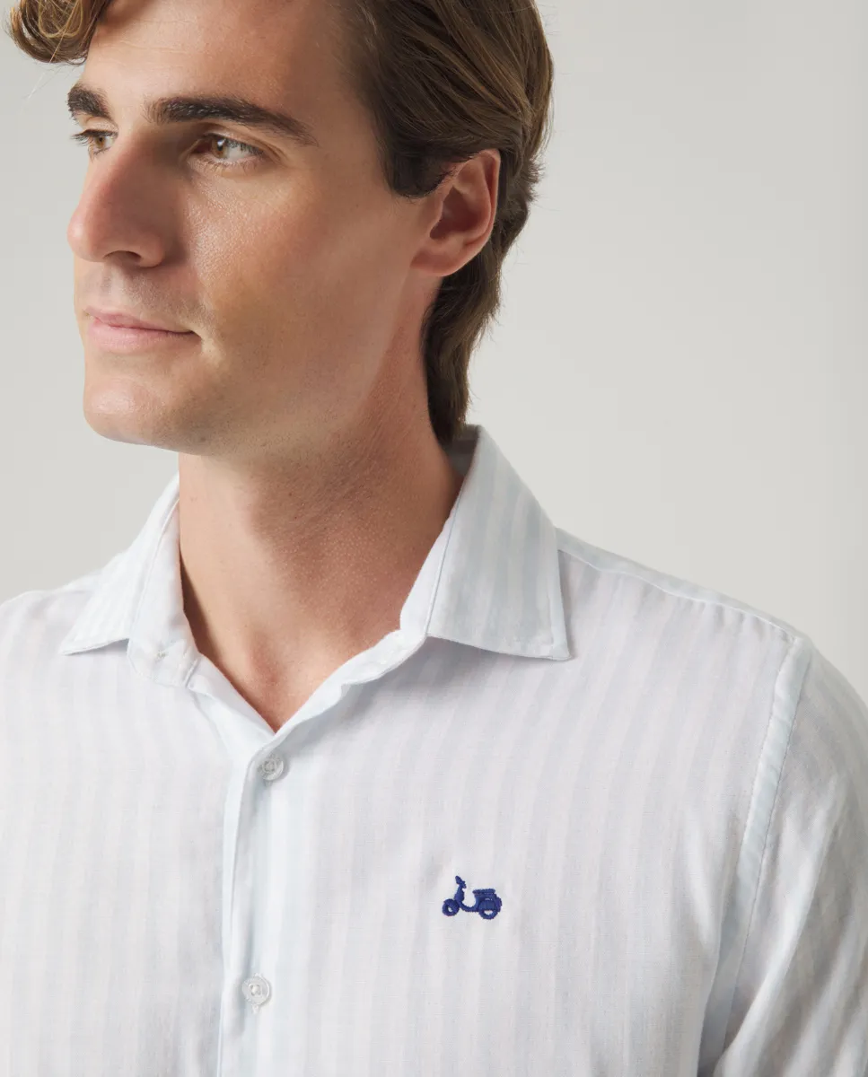Camisas rayas hombre