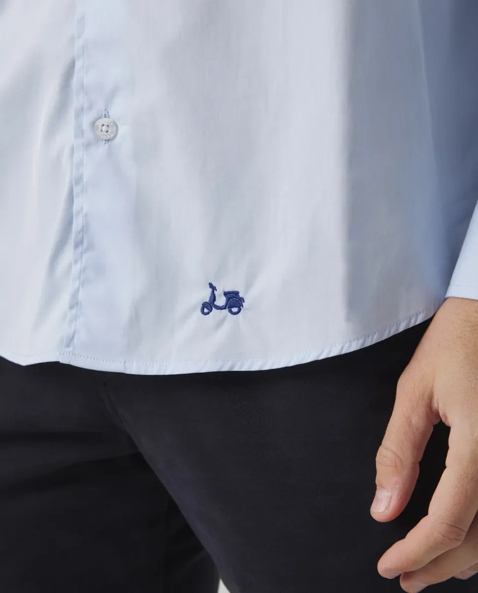 Camisa Classic Celeste - Image 2