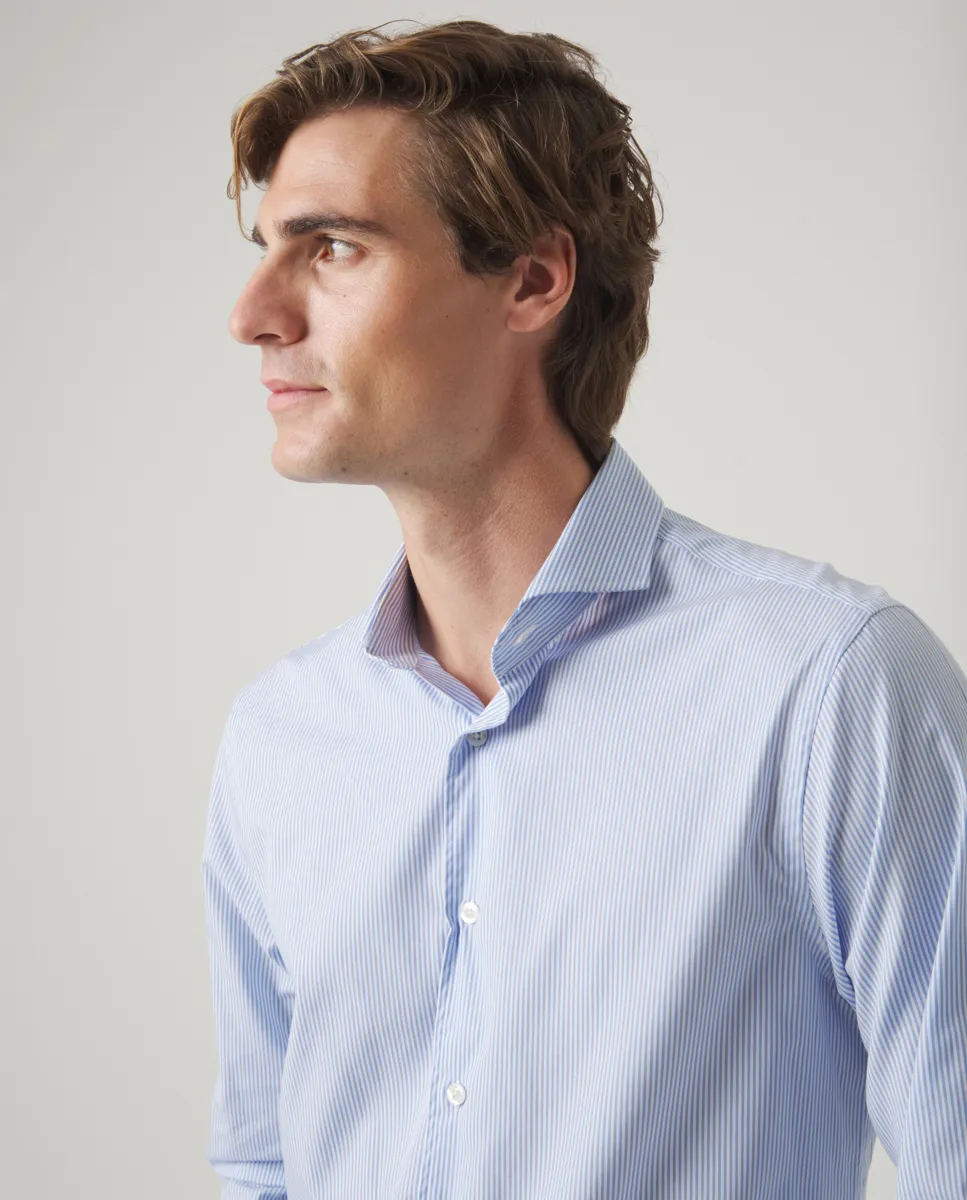 Camisa Classic Stripes Azulón - Image 4