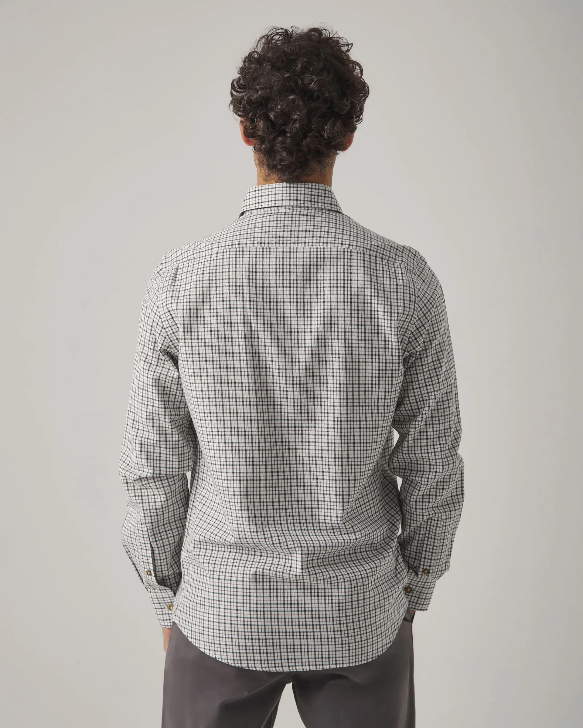 Camisa Classic Viyela Verde - Image 3