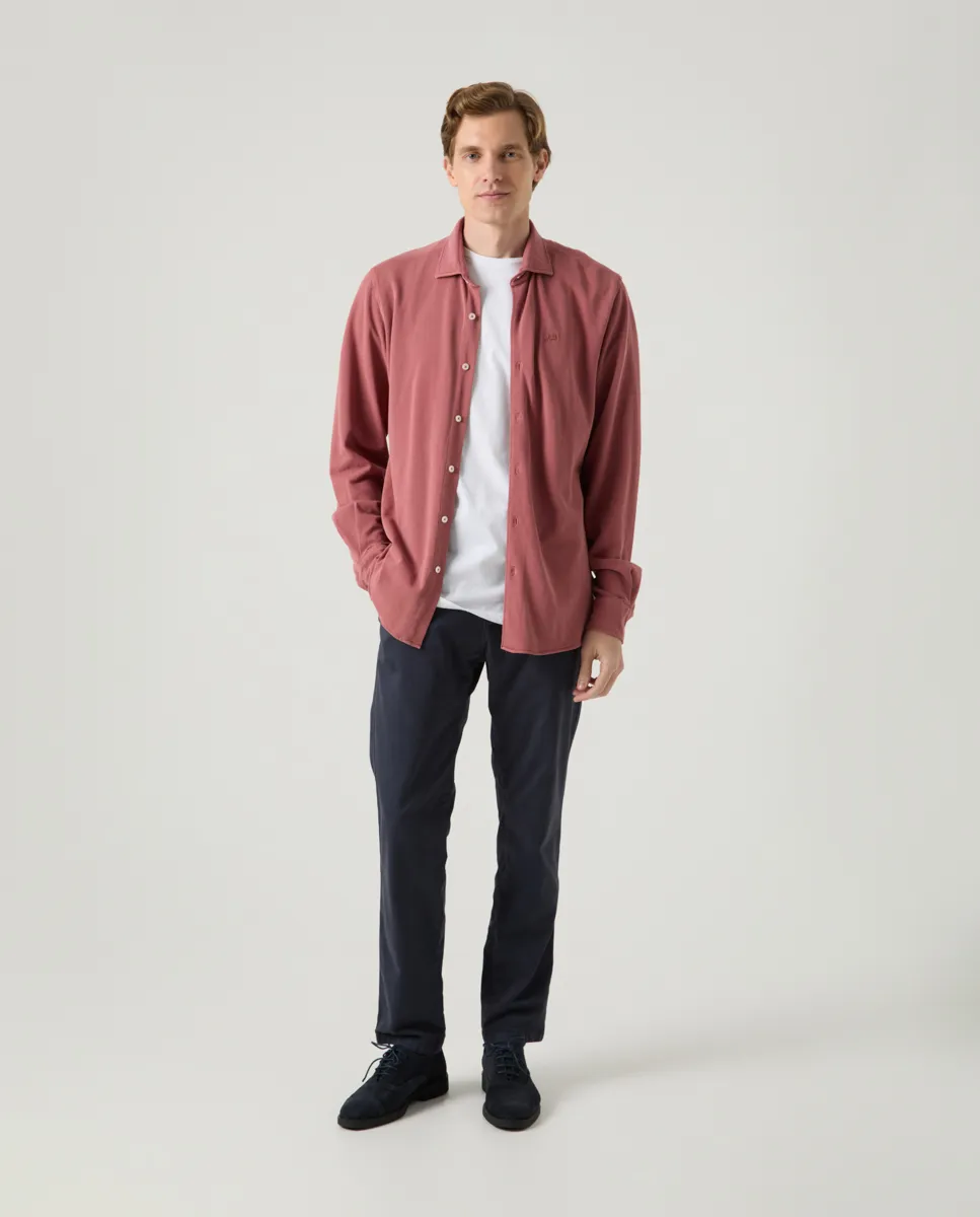 Camisa Joy Piqué Burdeos - Image 4
