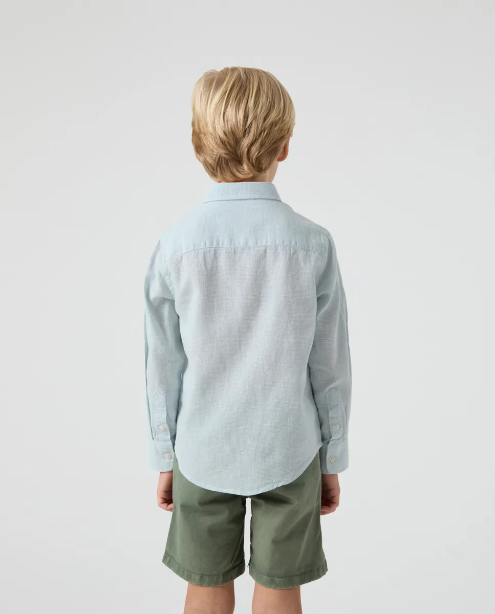 Camisa Niño Gallo Li-Co Verde Agua - Image 3