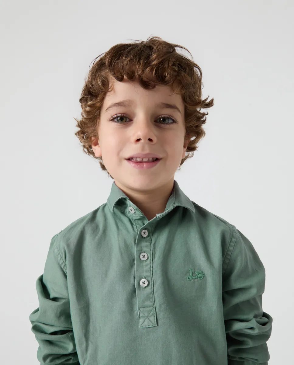 Camisa Niño Polera Lissome Li-Co Océano - Image 4