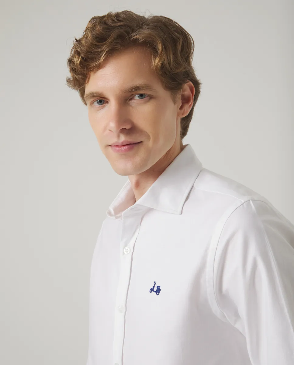 Camisa Oxford Classic Blanco - Image 4