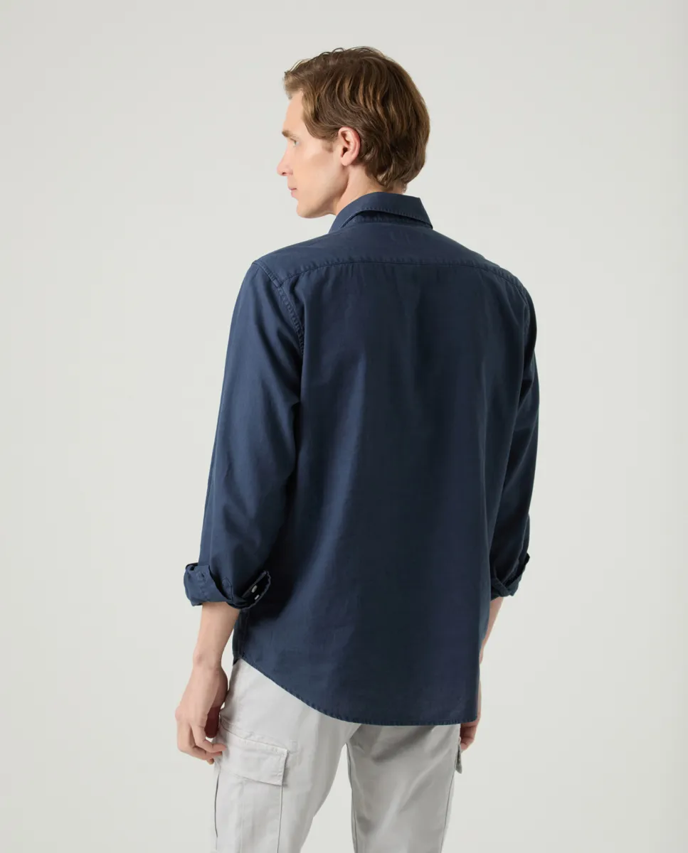 Camisa Polera Lissome Li-Co Marino - Image 3