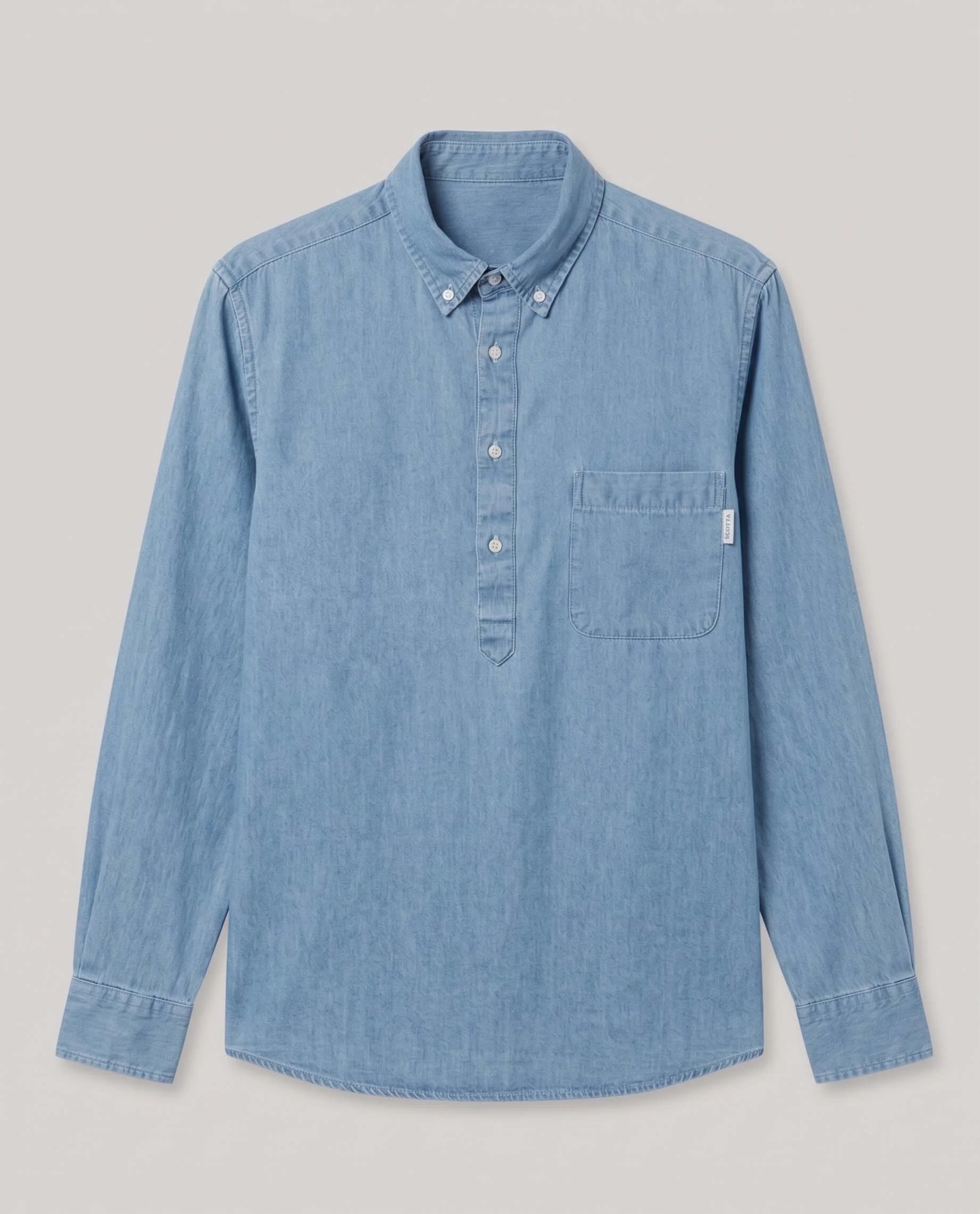 Camisa Polera Pocket Denim - Image 5