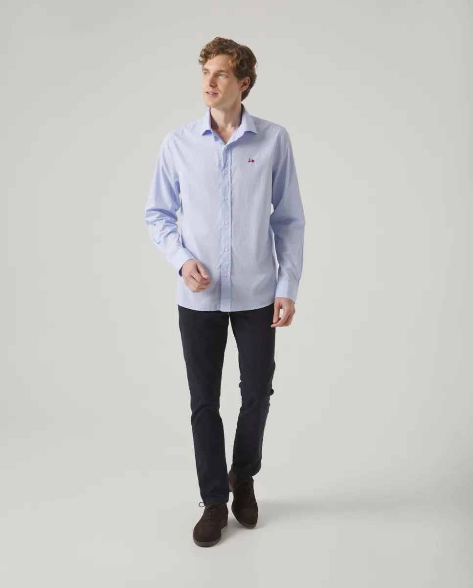Camisa Vichy Celeste - Image 4
