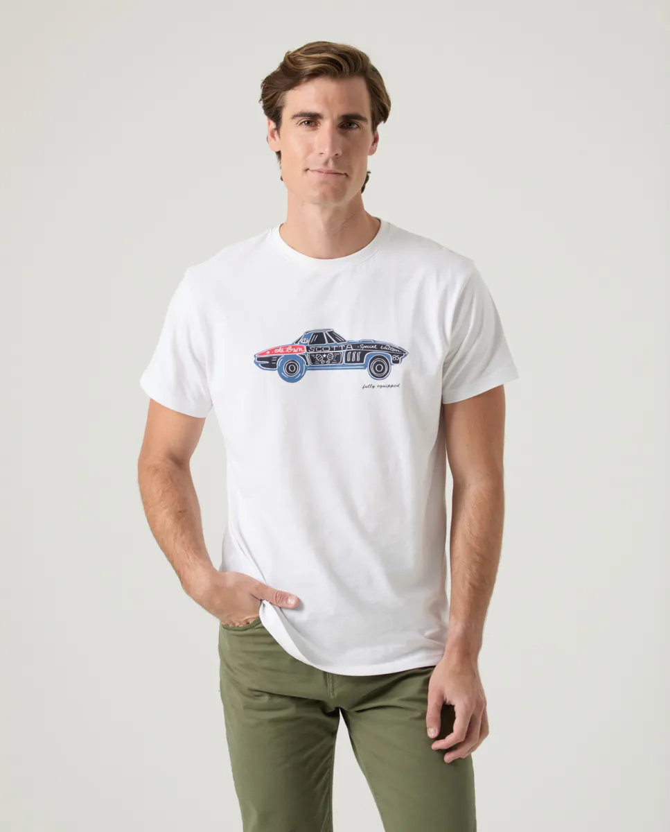 Camiseta Car Blanco - Image 3