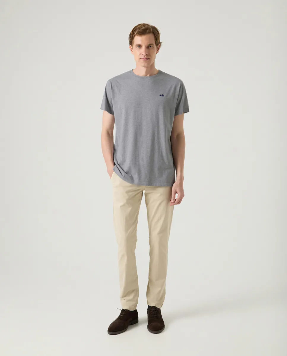 Camiseta Classic Organic Gris Melange - Image 4