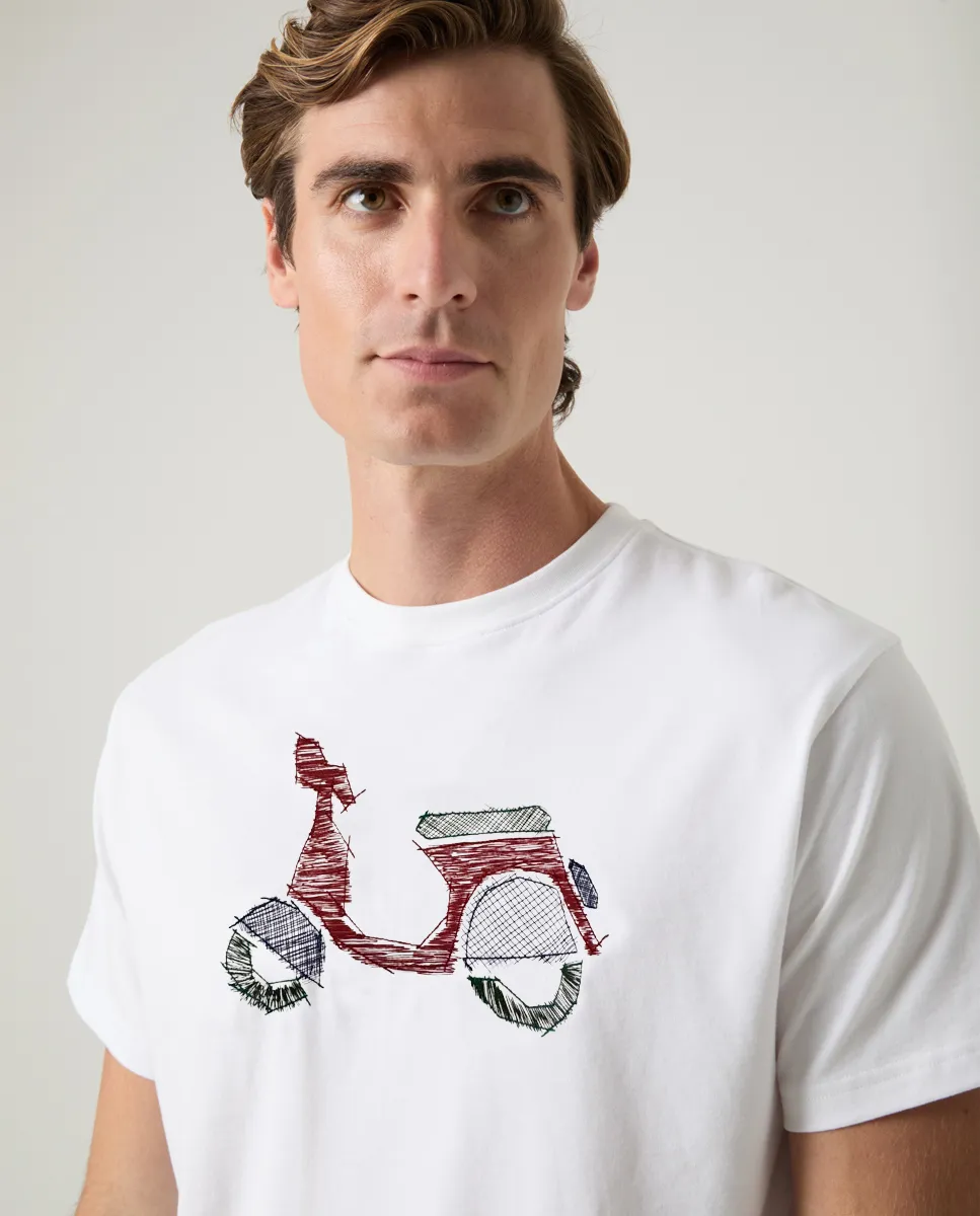 Camiseta Logo Frontal Blanco - Image 3