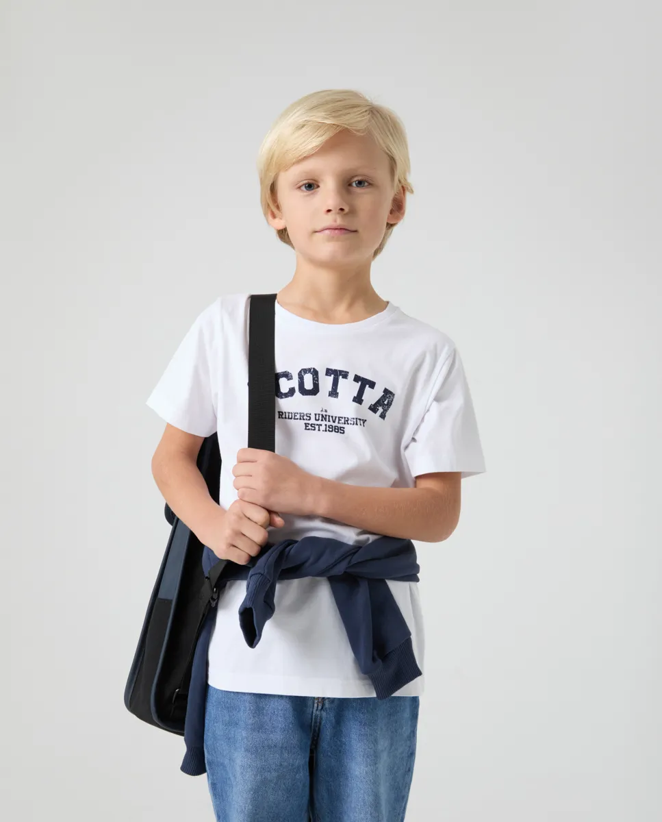 Camiseta Niño Scotta University Blanco - Image 4