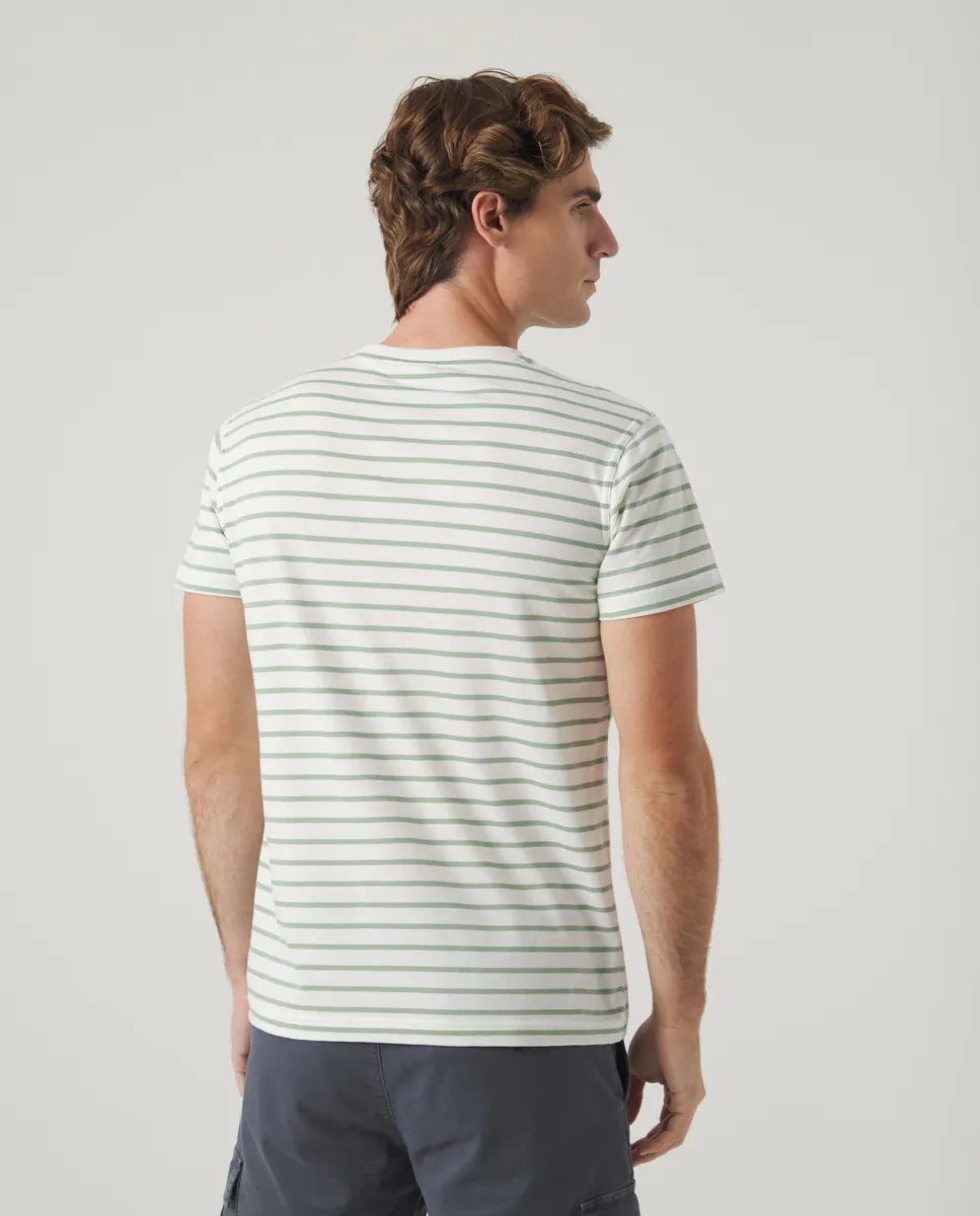 Camiseta Rayas Khaki - Image 3