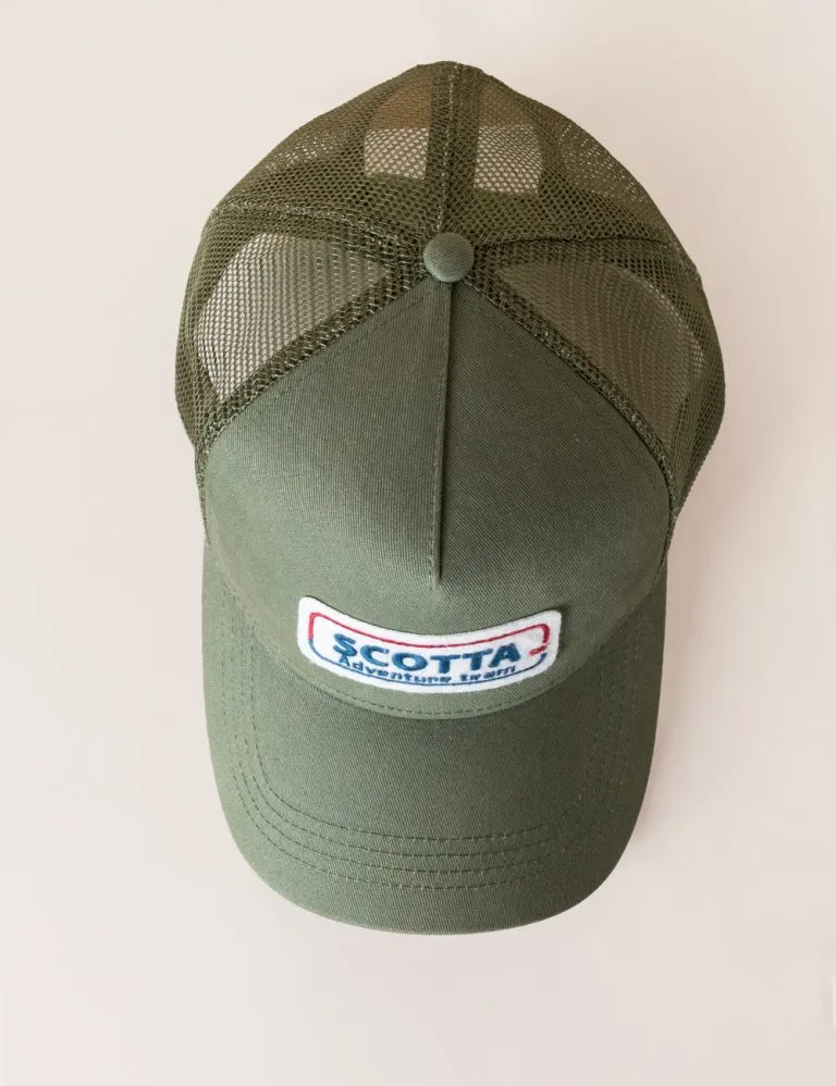 Gorra rejilla parche verde - Image 5