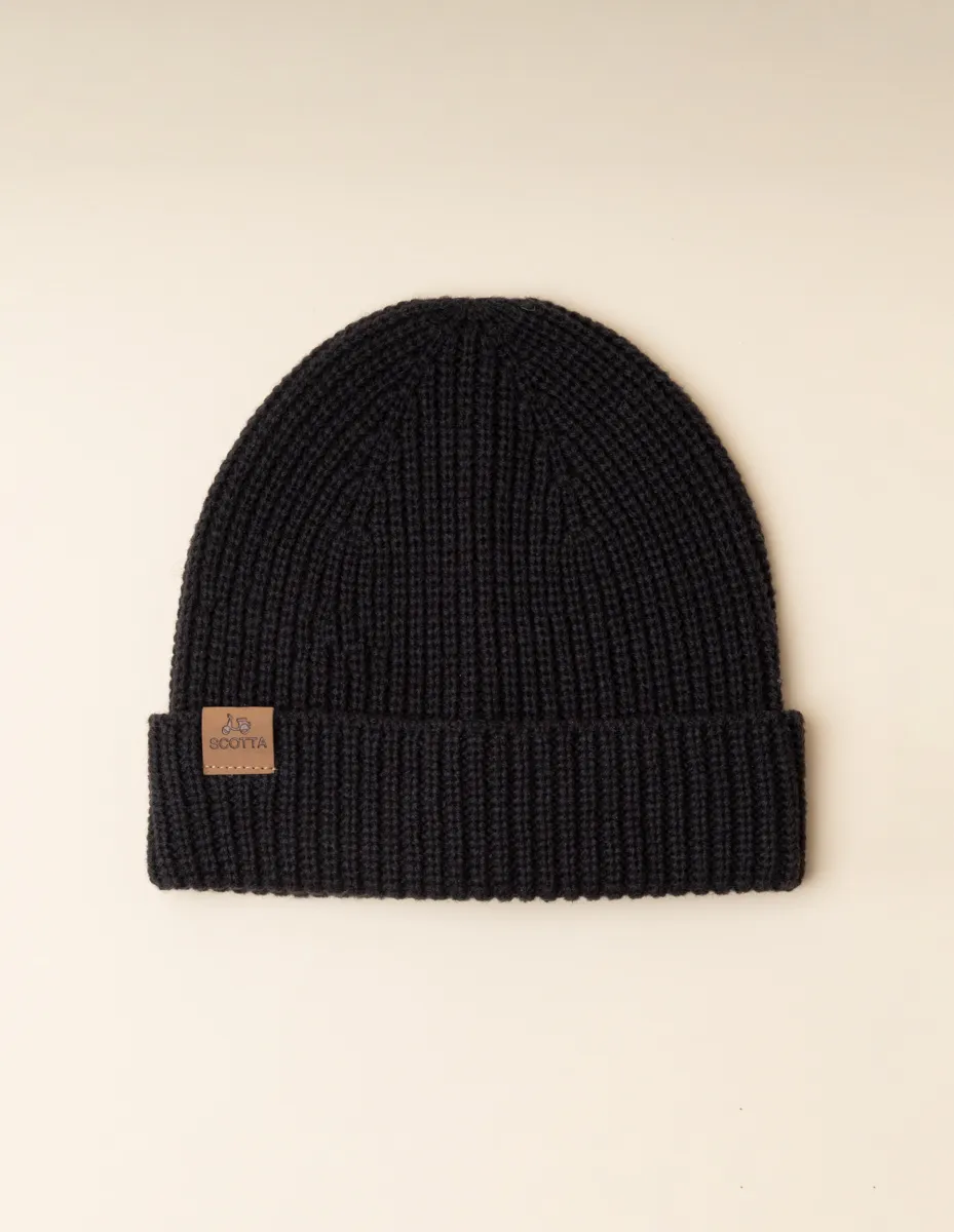 Gorro canalé gris