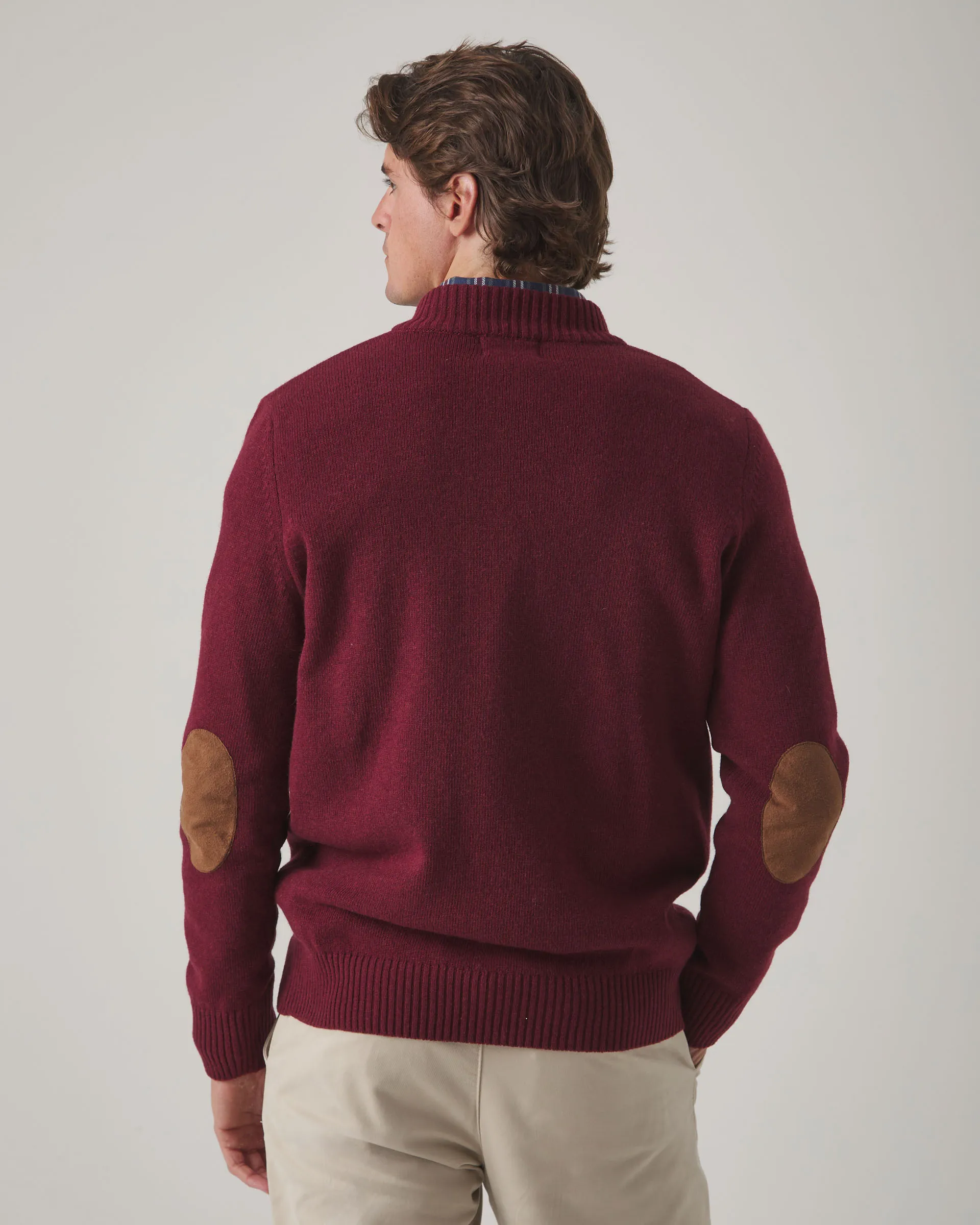 Jersey Zip Burdeos - Image 2