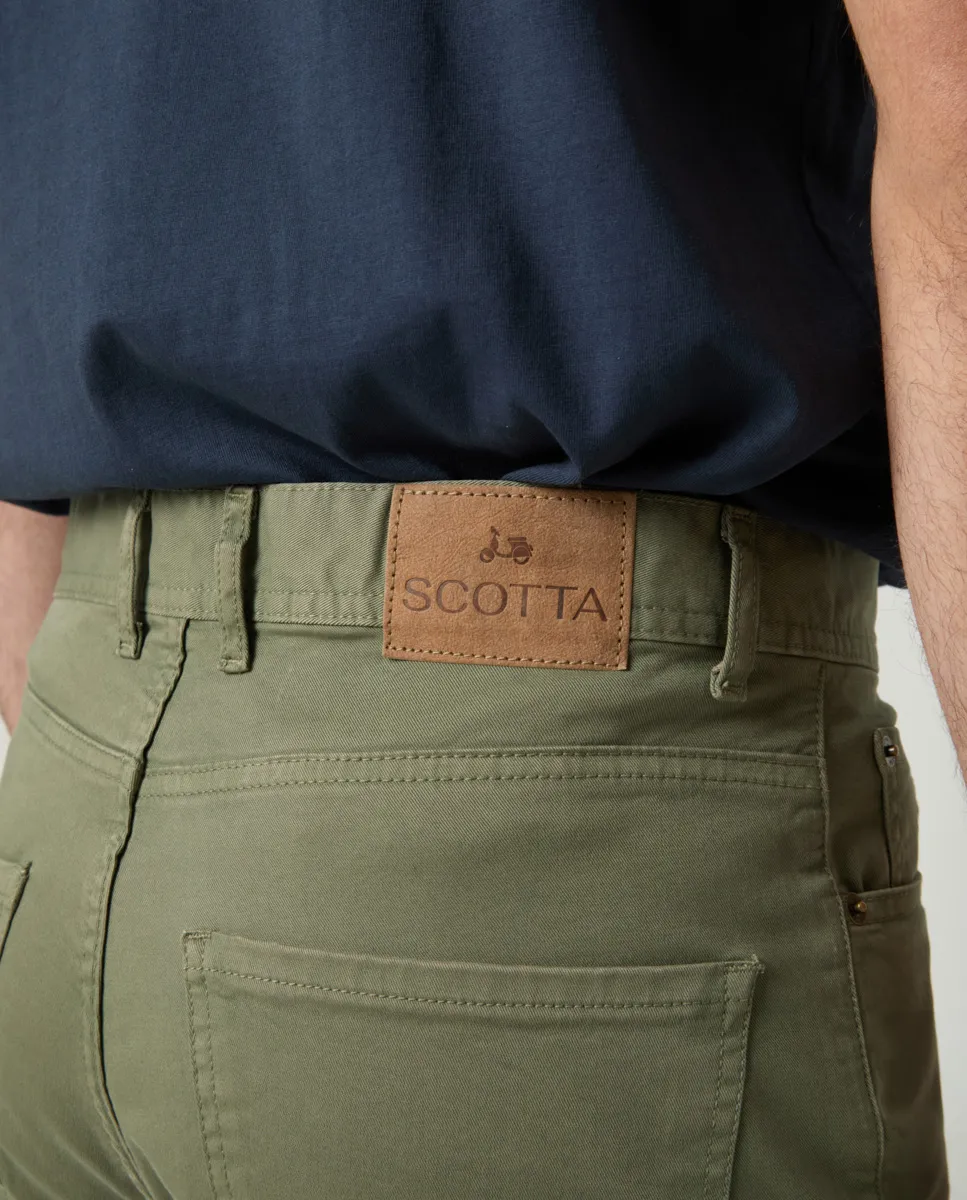 Pantalón cooper 5 bolsillos khaki - Image 4