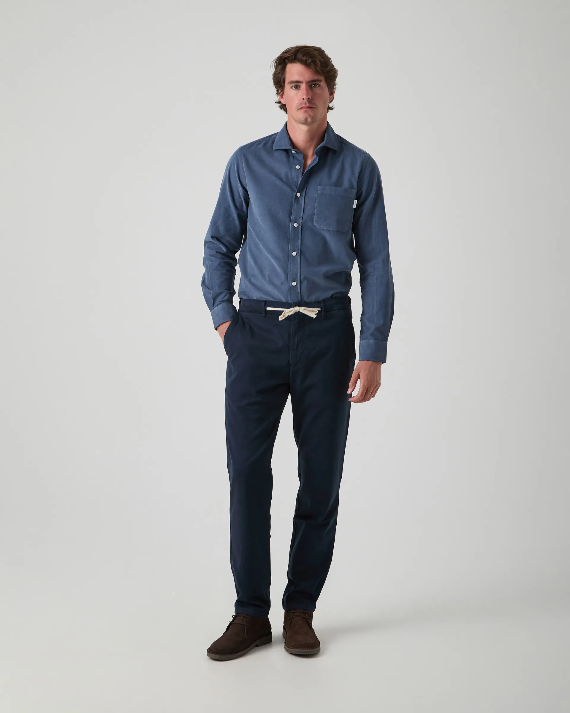Pantalón Jogging Garment Dyed Marino