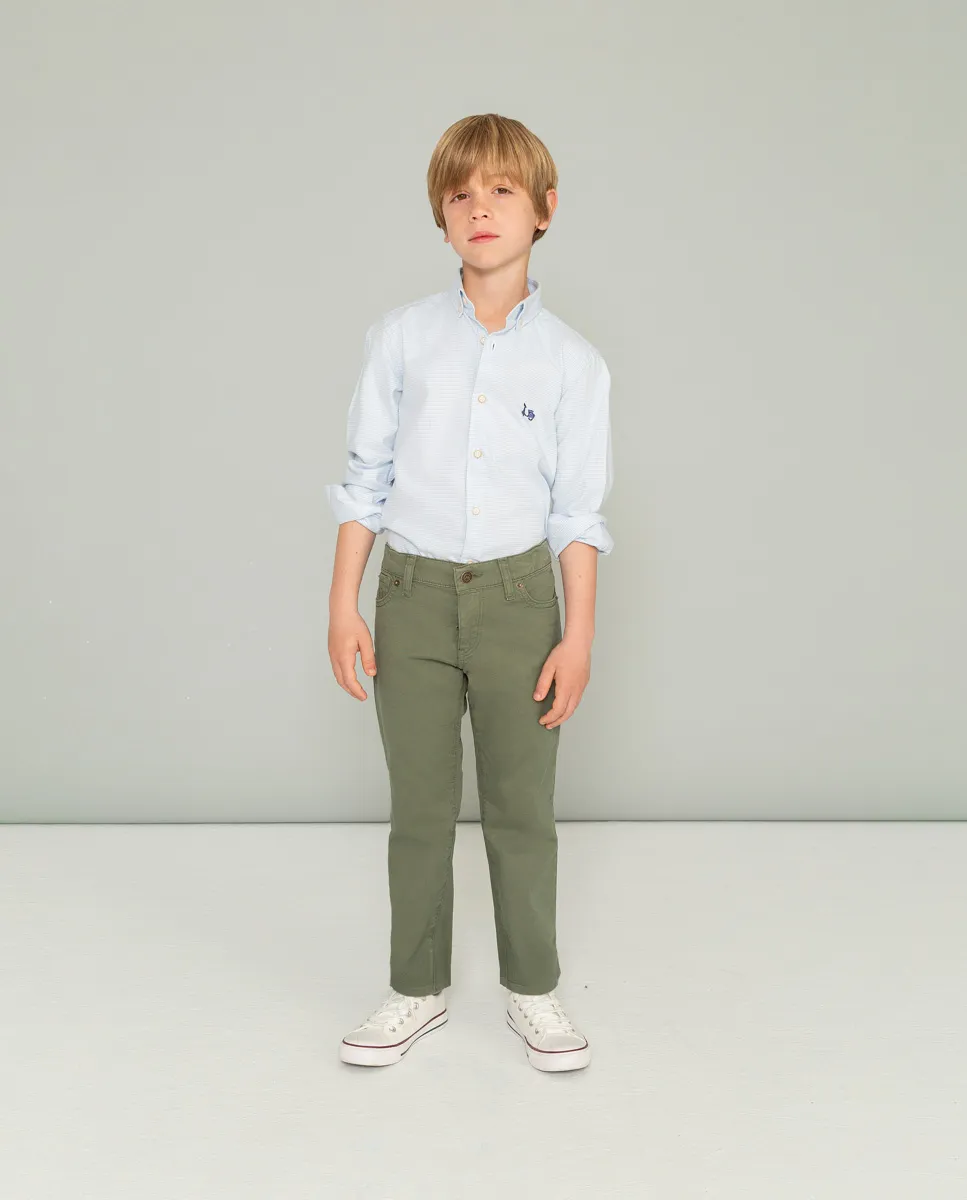 Pantalón niño cooper 5 bolsillos khaki