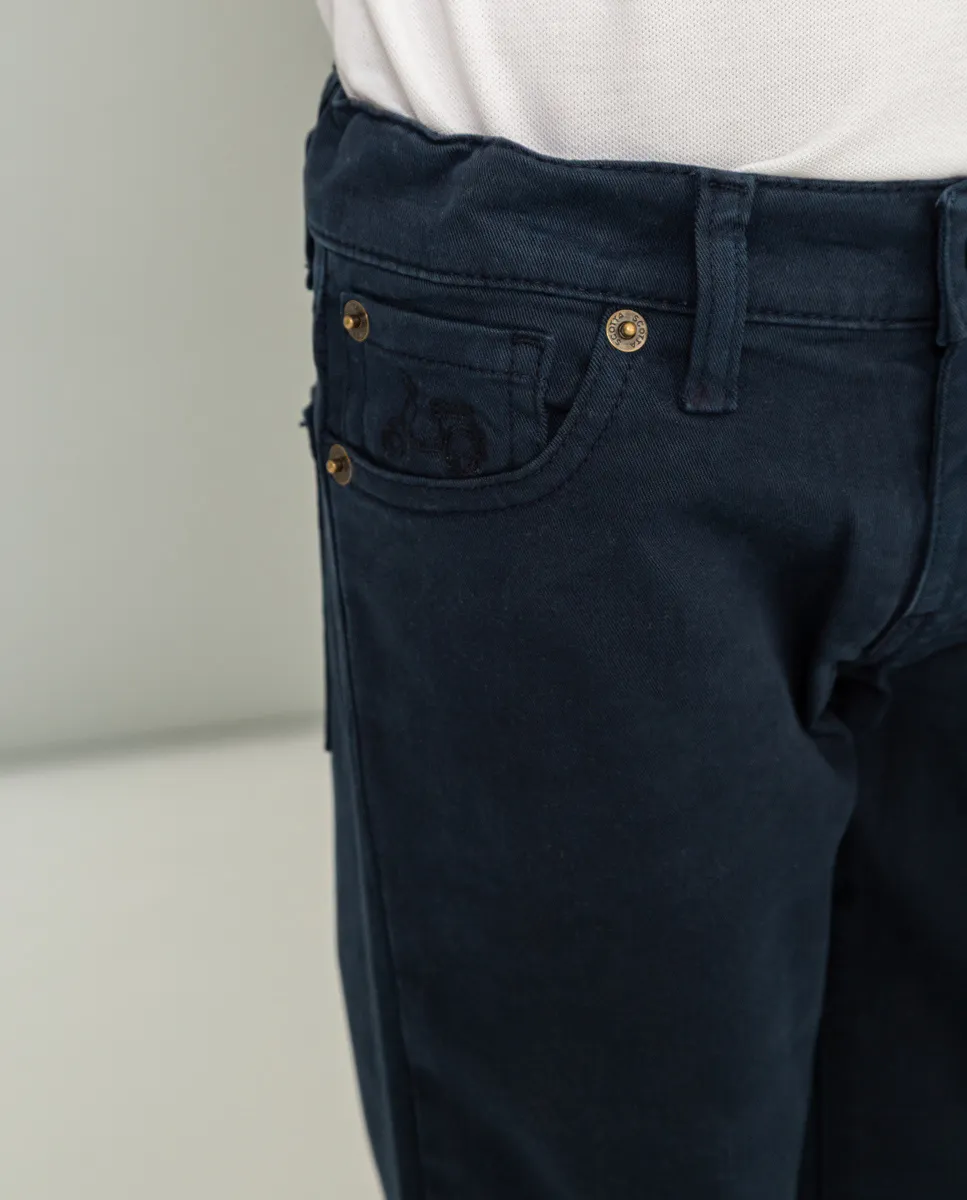 Pantalón niño cooper 5 bolsillos marino - Image 4
