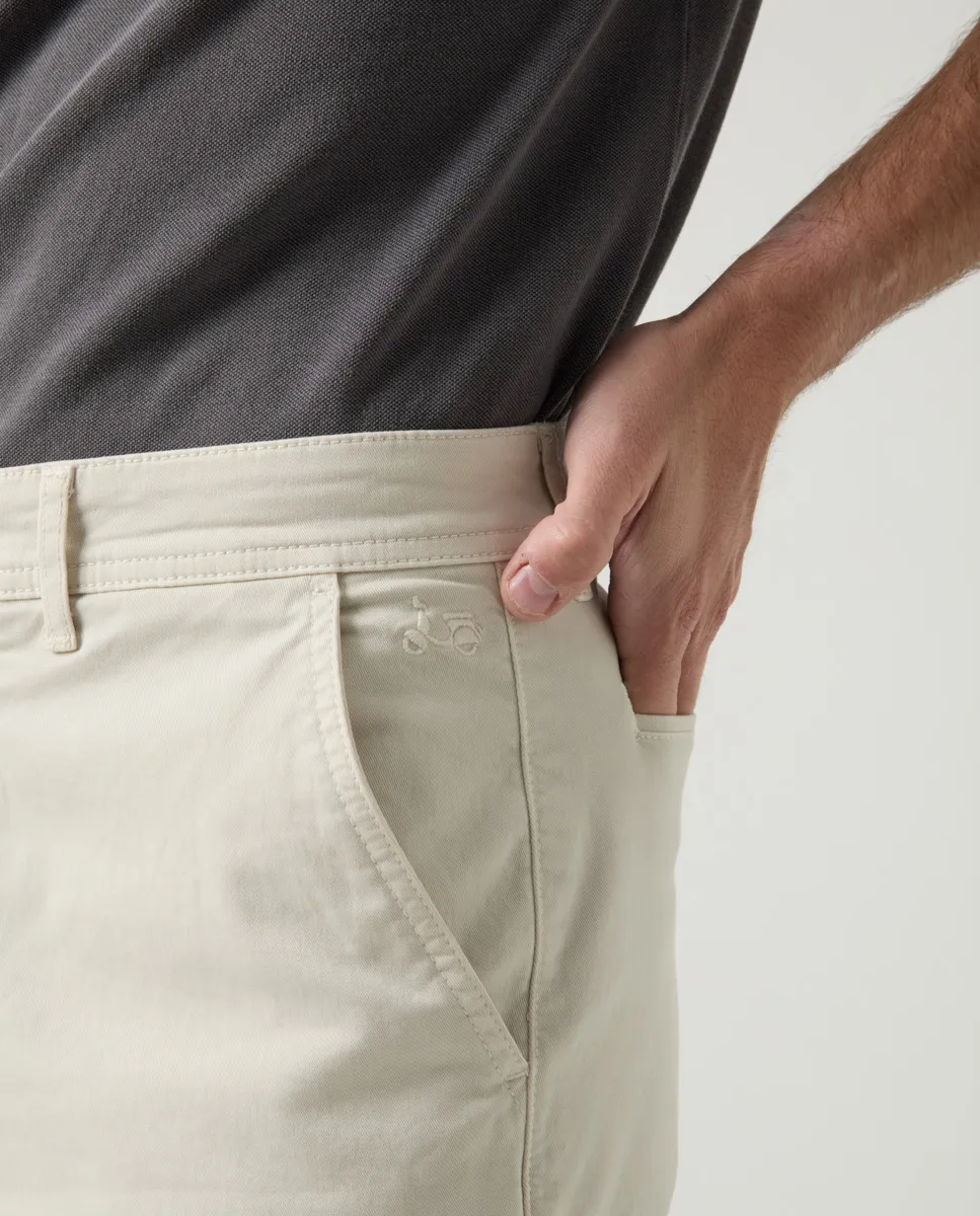 Pantalón Steve Chino Regular Beige - Image 6
