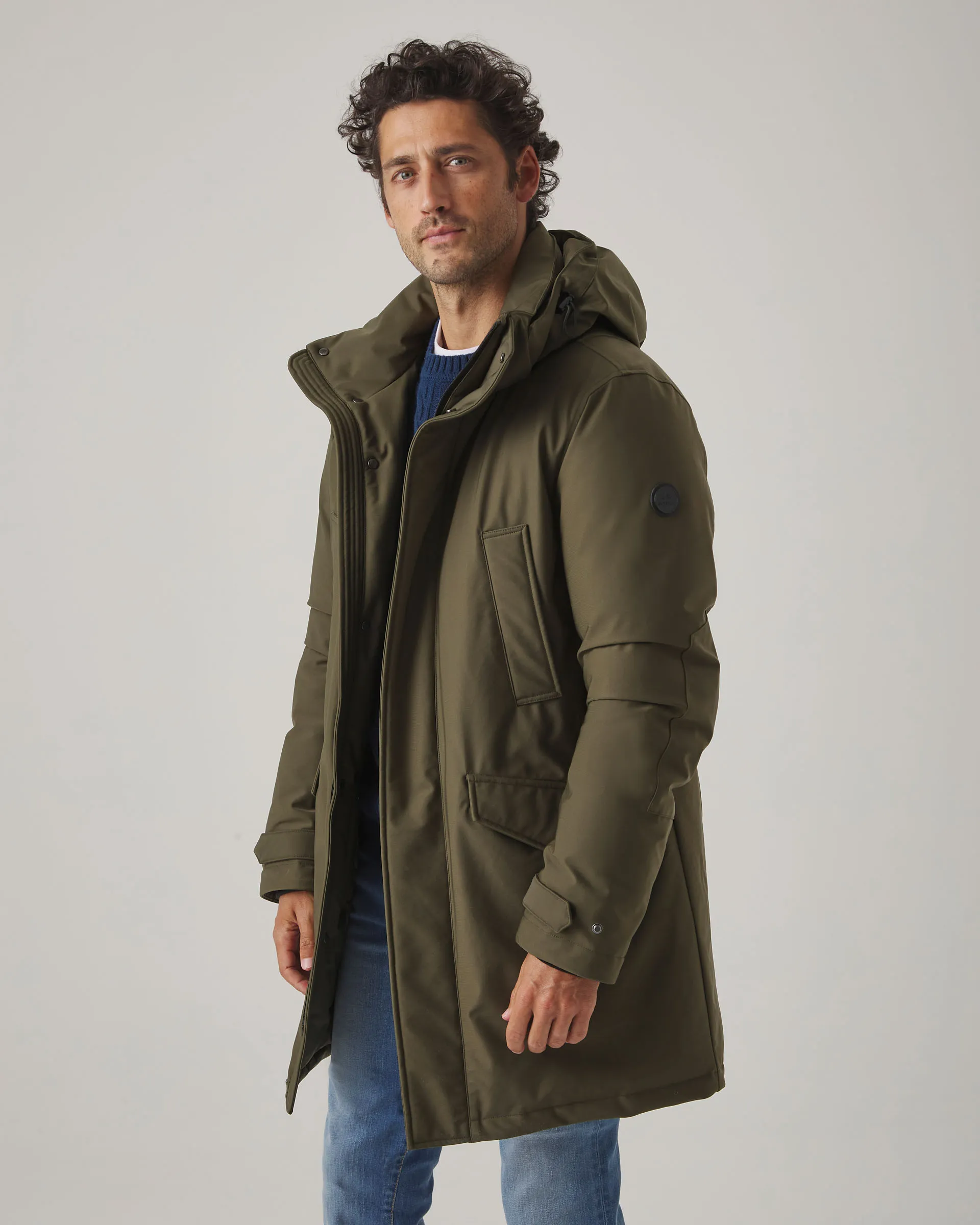 Parka Rainy Verde Oscuro