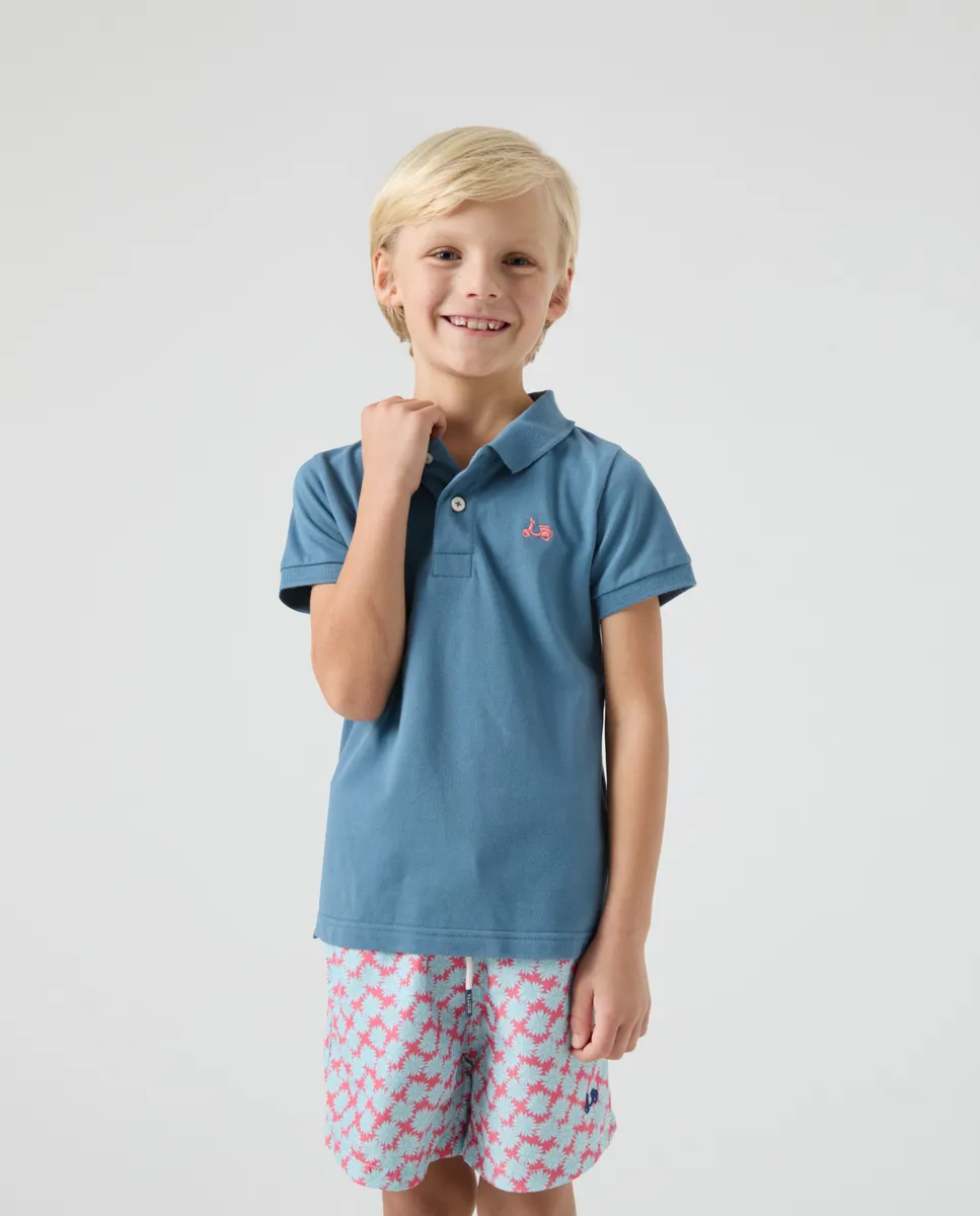 Polo Niño Classic Denim
