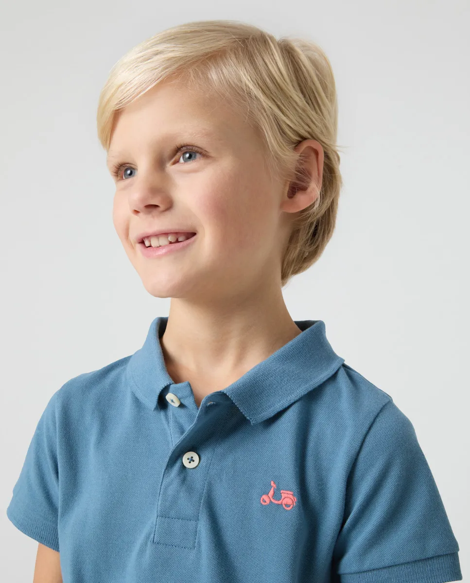 Polo Niño Classic Denim - Image 2