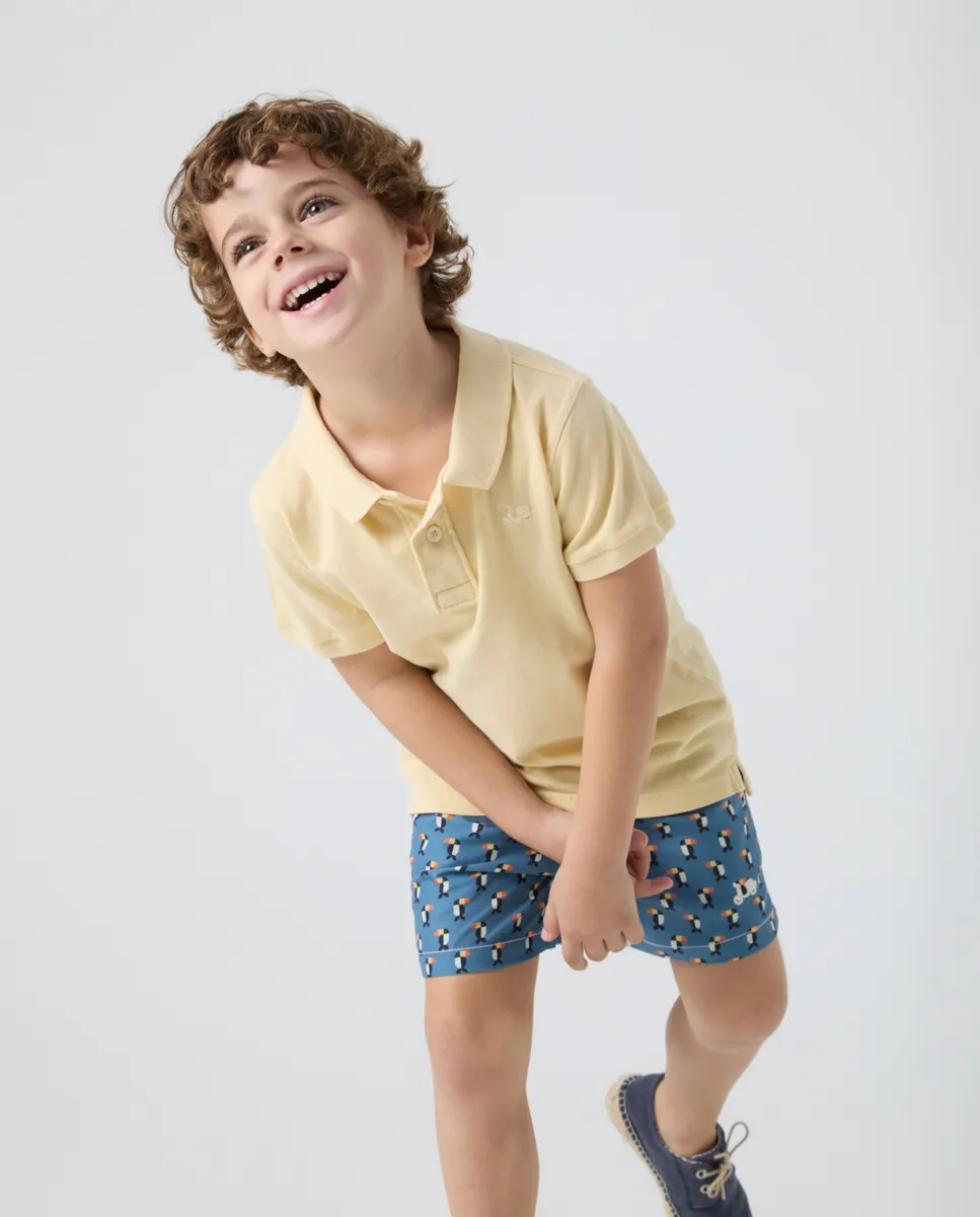 Polo Niño Garment Amarillo - Image 5