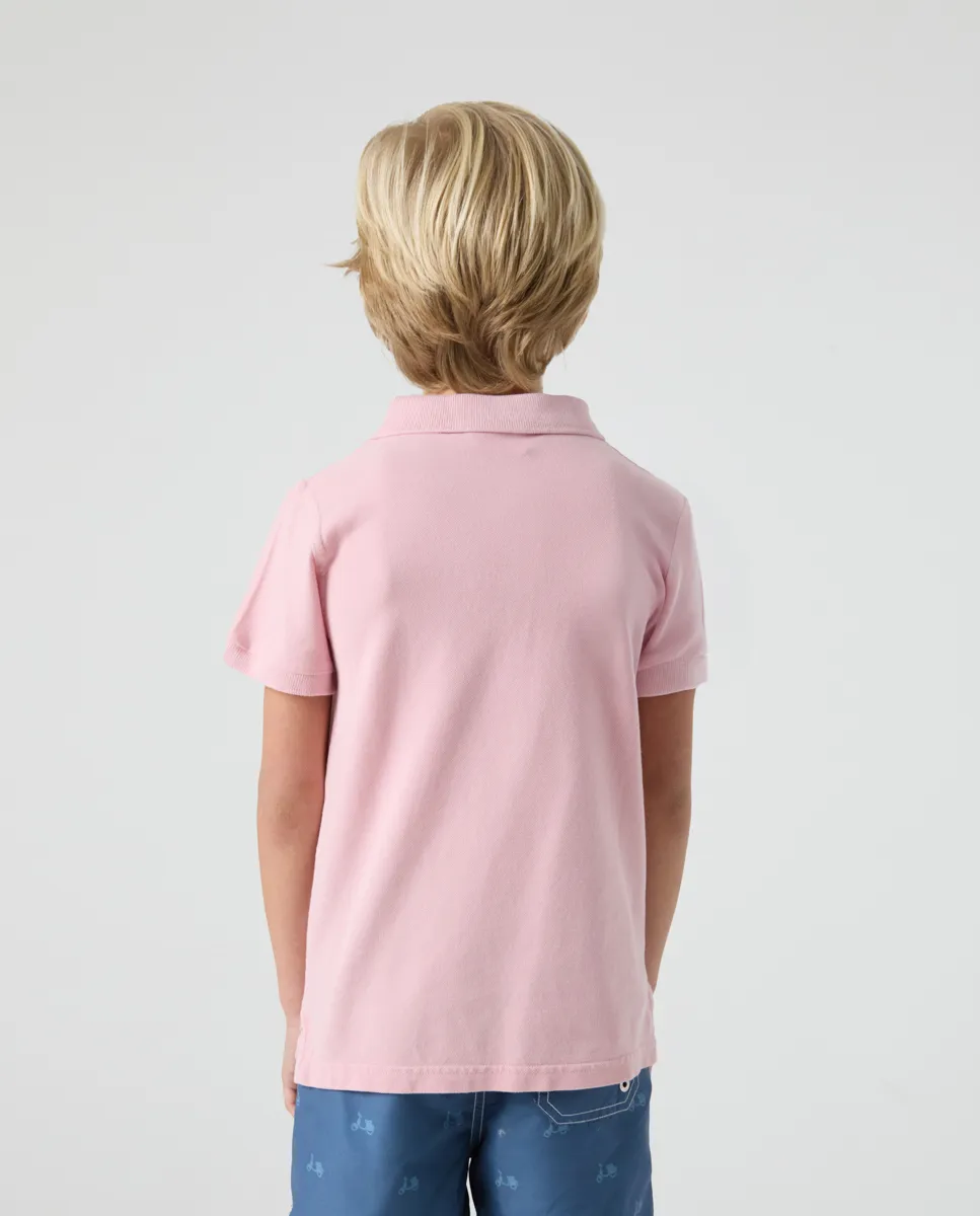 Polo Niño Garment Rosa Palo - Image 2