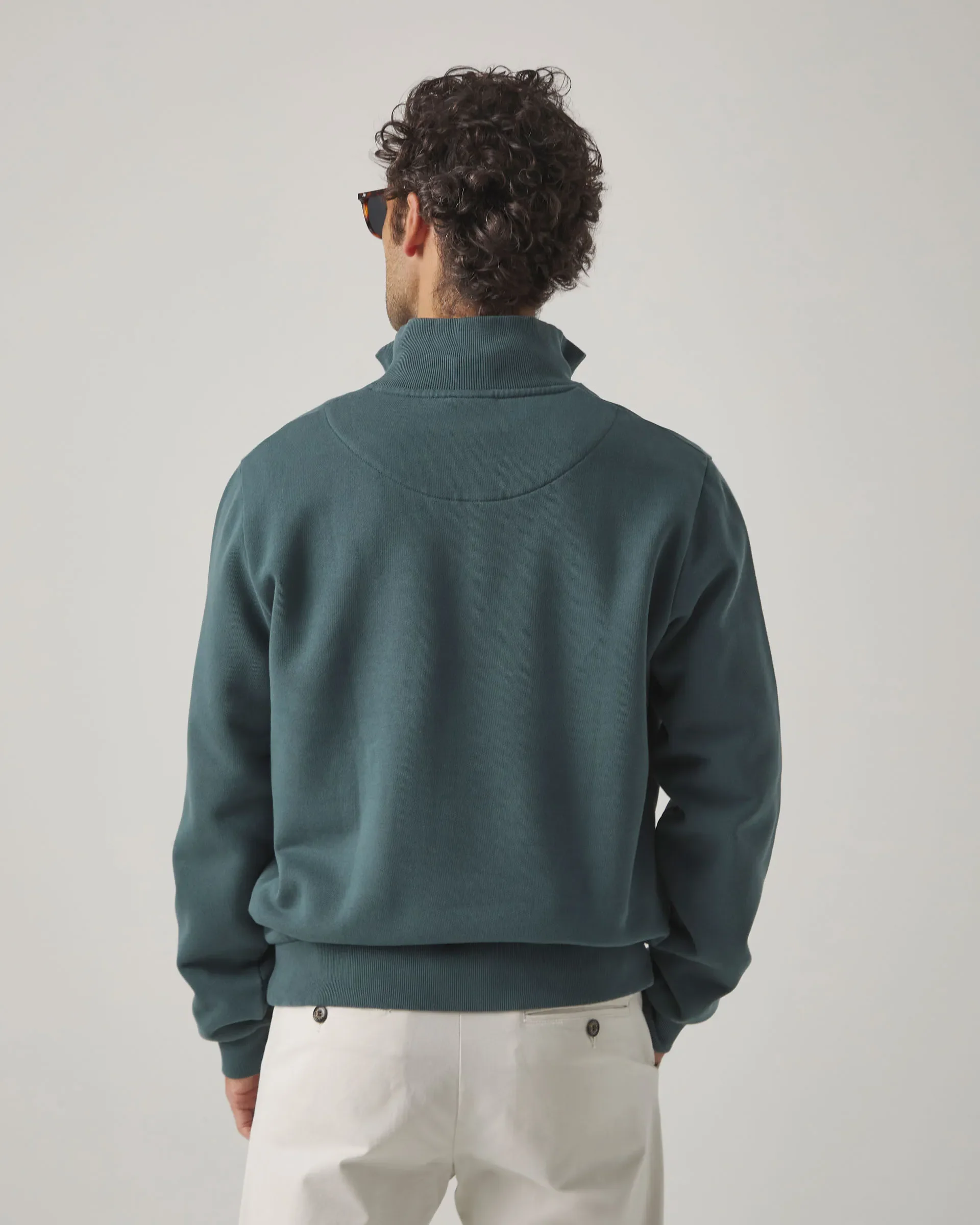Sudadera Zip Verde - Image 3