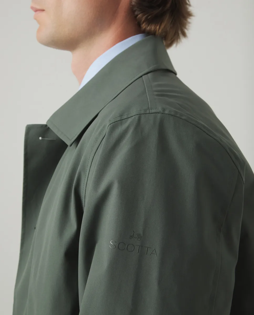 Trench Coat Verde - Image 2