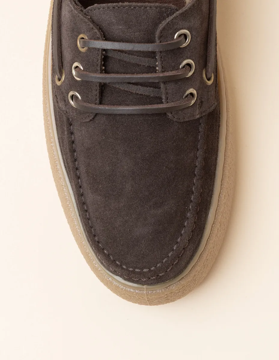 Zapato náutico sport marrón oscuro - Image 3
